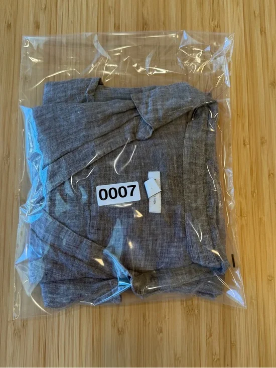 J Jill Love Linen Tank Brown Heathered Mother Pearl Coastal S Petite Tunic - Picture 9 of 9